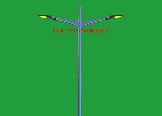 Double Arms LED Lighting Poles, Double Brackets LED Lighting Columns, Single Arm LED Lighting Poles